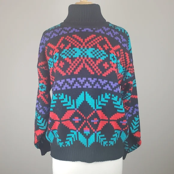 Vintage Susan Ess Turtle Neck Sweater - Picture 1 of 5